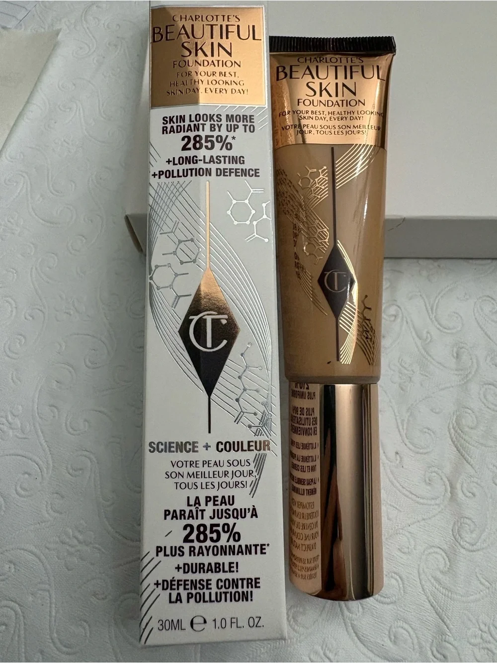 Charlotte Tilbury Beautiful Skin Foundation — Medium